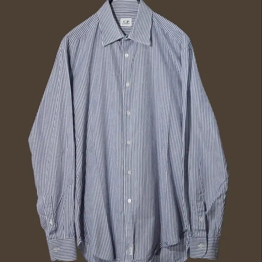 [BUNJANG] C.P. Company Striped Cotton Shirt / CP컴퍼니 스트라이프 셔츠