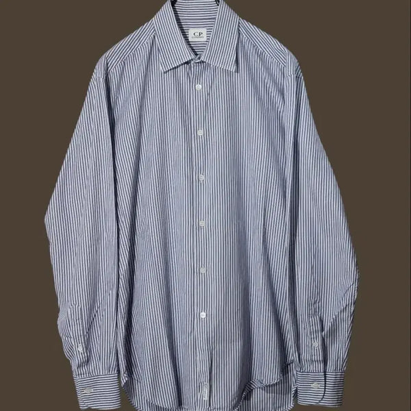[BUNJANG] C.P. Company Striped Cotton Shirt / CP컴퍼니 스트라이프 셔츠