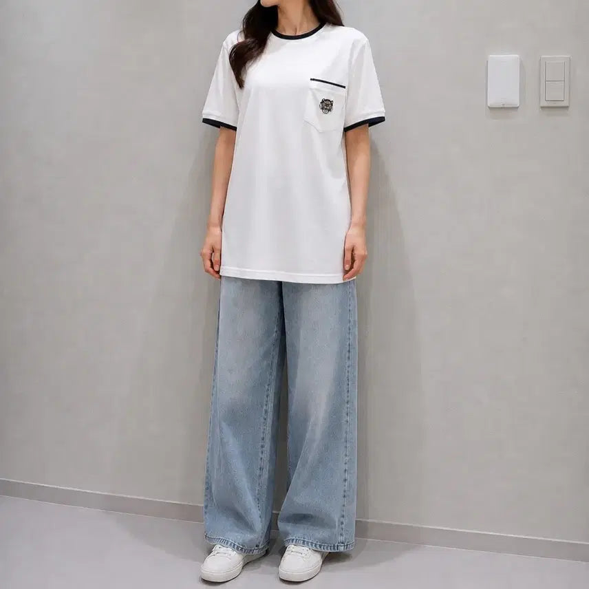 [BUNJANG] KENZO Paris Tiger T-Shirt Size S / KENZO 파리 타이거 반팔티 S사이즈