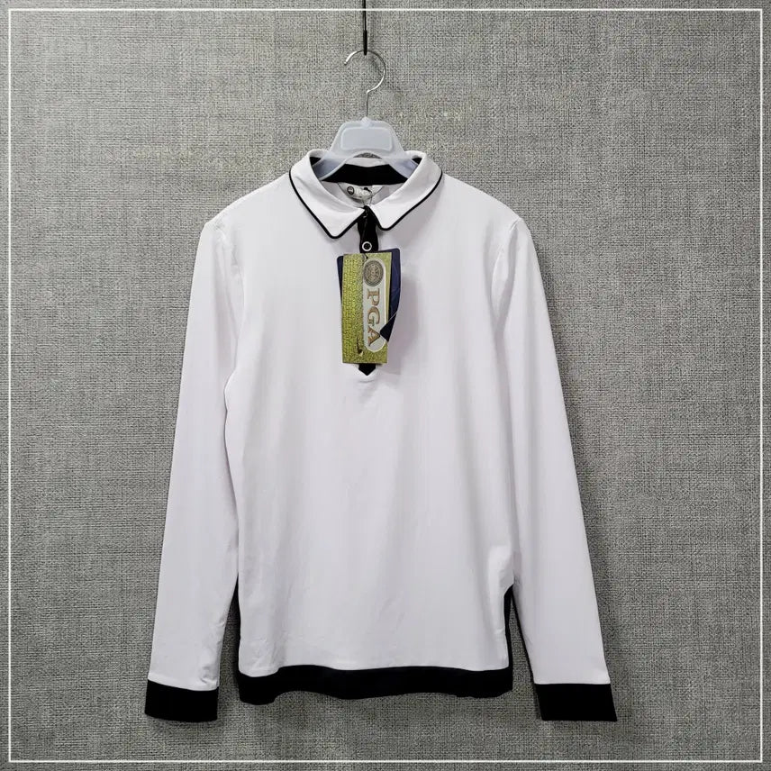 [BUNJANG] PGA Long Sleeve Collar T-Shirt Women's Size 90 / 2515. PGA 긴팔 카라티셔츠 여성90