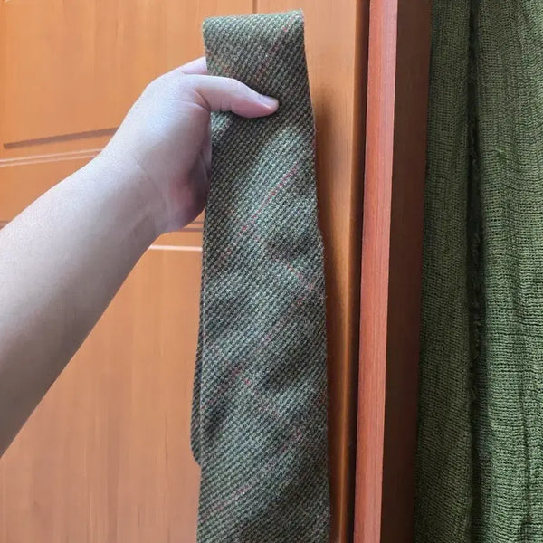 [BUNJANG] Polo Tweed Tie / 폴로 트위드타이