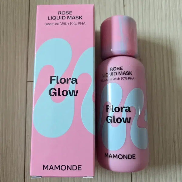 [BUNJANG] Mamonde Flora Glow Rose Liquid Mask 80ml / 마몽드 플로라 글로우 로즈 리퀴드 마스크 80ml 새거