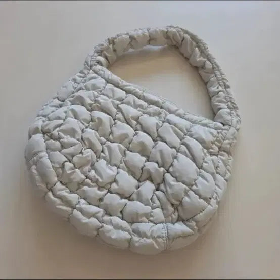 [BUNJANG] COS Quilted Mini Bag Cloud Bag Light Grey / 코스 퀄티드 미니백 구름백 라이트그레이