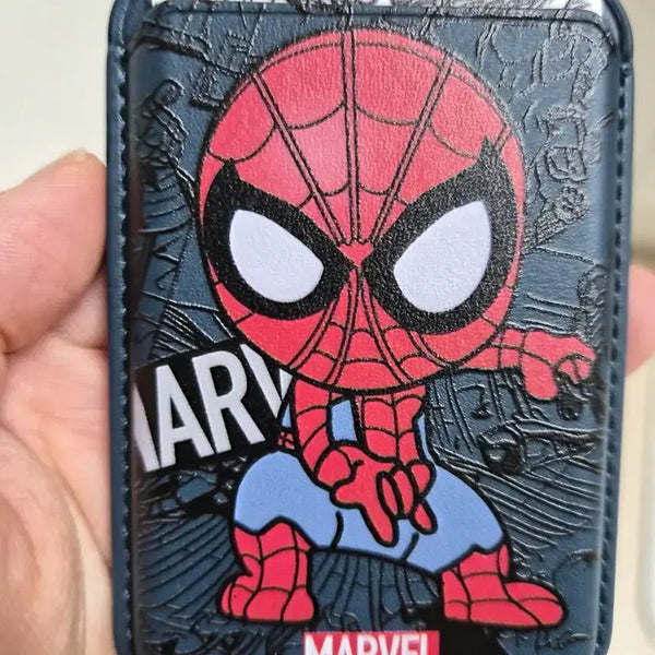 [BUNJANG] Marvel Spider-Man Magnetic Card Holder Set (4 Variations) / (새상품)종류4가지 마블 스파이더맨 자석 카드 홀더