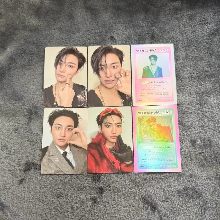 [BUNJANG] ATEEZ Seonghwa Golden Hour: Part.5 Album Photocard Bundle Set / 에이티즈 성화 앨범 포카 일괄 골든아워5