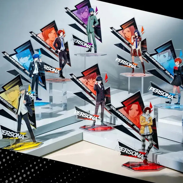 [BUNJANG] Persona 30th Anniversary Protagonist Acrylic Stand Bundle Set / 페르소나 30주년 주인공 아크릴 | 8개 일괄