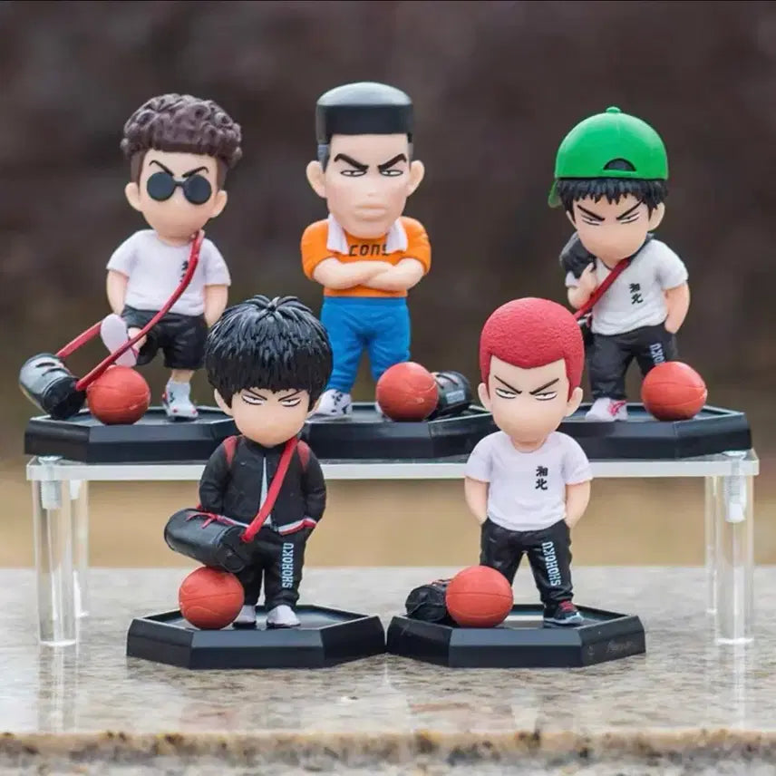 [BUNJANG] Slam Dunk Buksan 5-Member Figure Set / (새상품)슬램덩크 북산 5인방 피규어