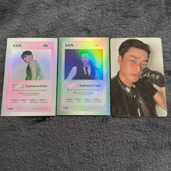[BUNJANG] ATEEZ San Golden Hour Part.5 Album Photocard Bundle Set / 에이티즈 산 앨범 포카 일괄 골든아워5