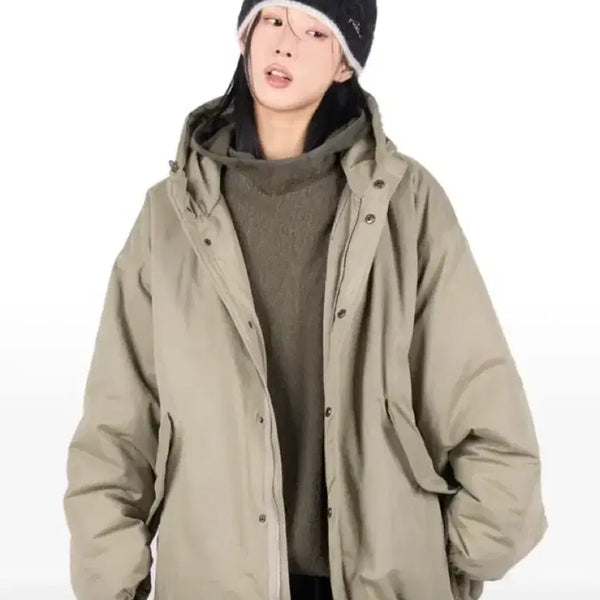 [BUNJANG] Rikim Field Padded Jumper Khaki / 릿킴 FIELD PADDED JUMPER 카키