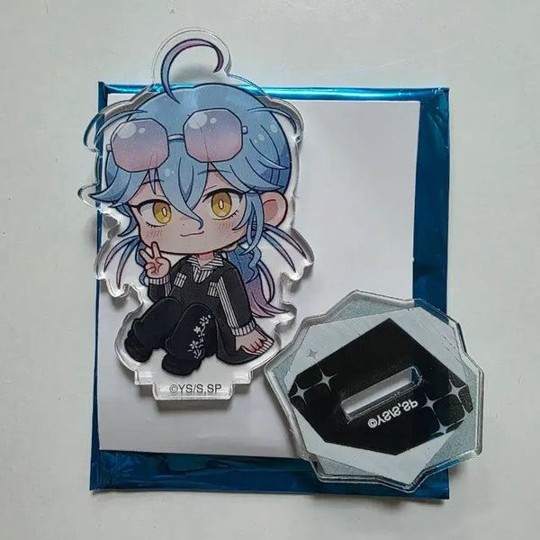 [BUNJANG] Sakamoto Days Sakadais Smile Base x Black Rose Garden Collaboration Cafe Akaho Rion SD Acrylic Stand / 사카모토 데이즈 사카데이 스마일 베이스 black rose garden 콜라보 카페 아카오 리온 SD 아크릴 스탠드