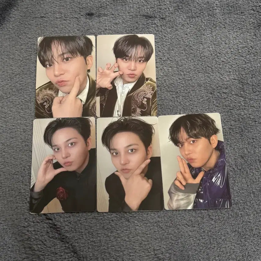 [BUNJANG] ATEEZ Jongho Golden Hour: Part.5 Bundle Set Photocard / 에이티즈 종호 앨범 포카 일괄 골든아워5