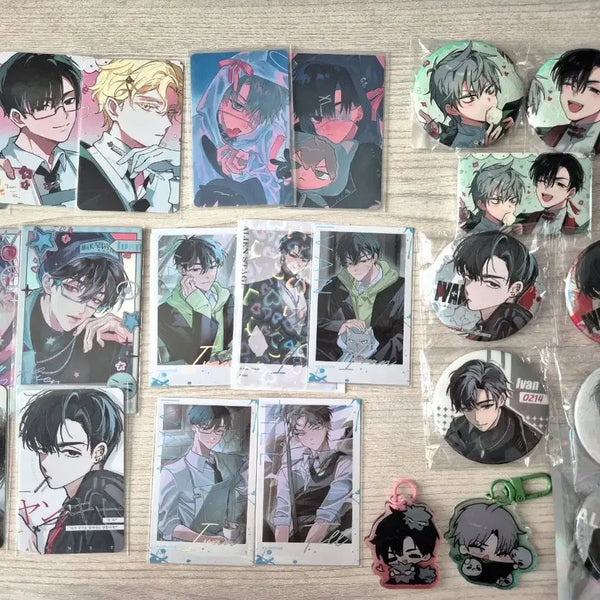 [BUNJANG] Alien Stage ACStage Unofficial Photocard & Sealed Can Badge Bundle Set / 에일리언 스테이지 에이스테 비공굿 포카 캔뱃지 일괄