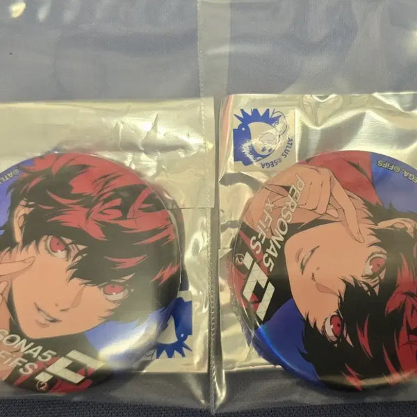 [BUNJANG] Persona 5 FiFS Velvet Blue Ver.2 Badge / 페르소나 FiFS 캔뱃지(캔배지) 벨벳블루 Ver.2 / 페르소나5 주인공