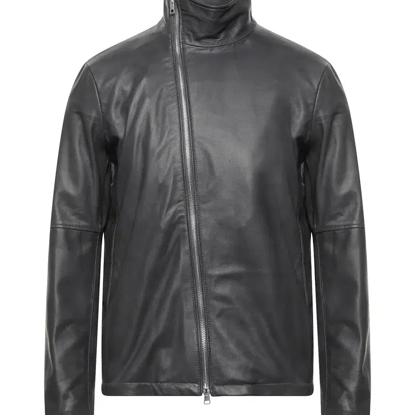 [BUNJANG] Street Leathers Asymmetrical Zip Leather Jacket / Street Leathers     비대칭 집업 가죽자켓