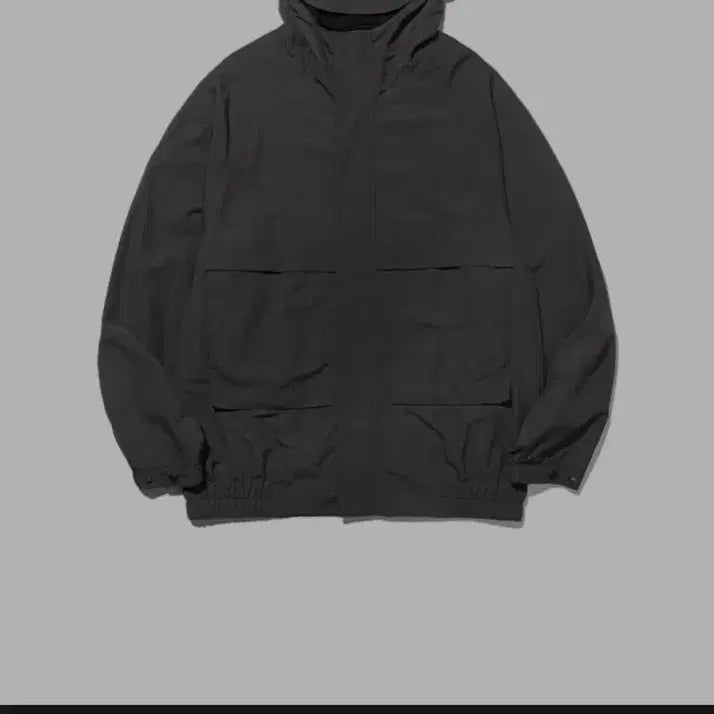 [BUNJANG] Our-self Silky Nylon Mountain Parka Brown Charcoal / [3] 아워셀브스 실키 나일론 마운틴 파카 브라운 차콜