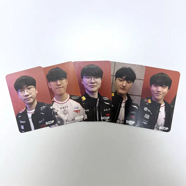 [BUNJANG] T1 MSI Fan Festa SOOP Photocard Bundle Set / T1 티원 MSI 팬페스타 SOOP 숲 포카 세트 일괄