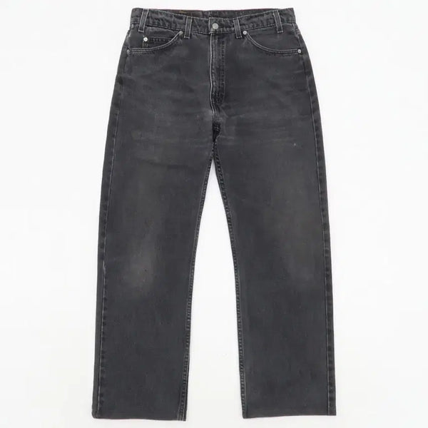 [BUNJANG] Levi's 505 Black Denim Pants (90s) / [34]90s 리바이스505 흑청 데님팬츠