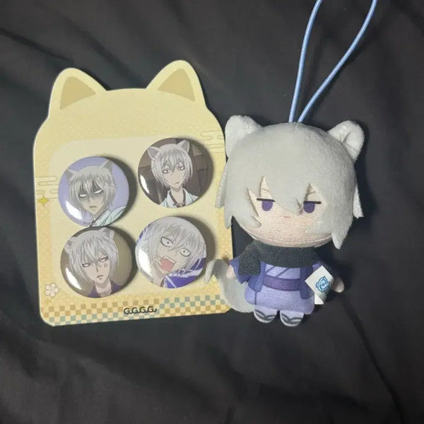 [BUNJANG] Kamisama Kiss Tomoe Doll & Badge Set / 오늘부터 신령님 토모에 인형&뱃지 세트 판매합니다