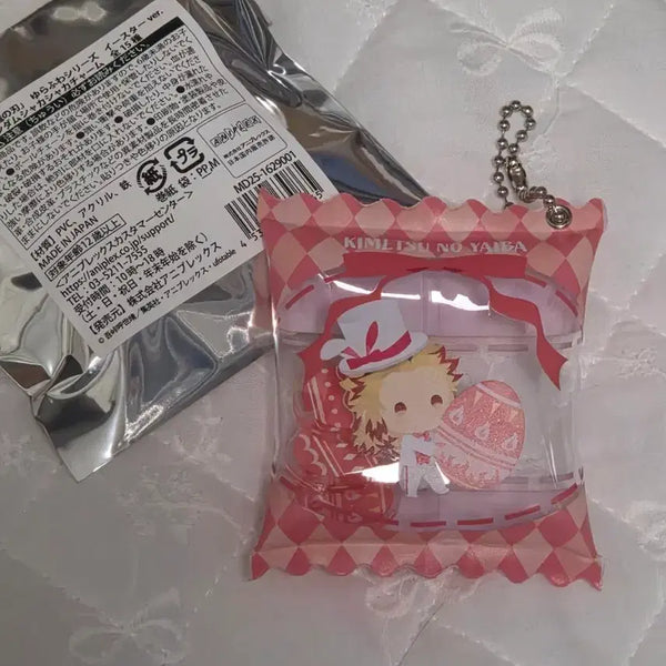 [BUNJANG] Demon Slayer: Kimetsu no Yaiba Easter Yurufuwa Shake Shake Charm - Kyojuro Rengoku / 귀멸의 칼날 귀칼 부활절 이스터 유라후와 샤카샤카참 렌고쿠 새상품