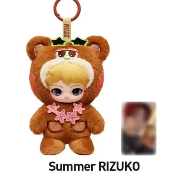 [BUNJANG] POP MART RIIZE Fluffy Club Keyring - Shotaro (Secret) + Photocard / 팝마트 라이즈 RIIZE 키링 시크릿 쇼타로 키링+포토카드