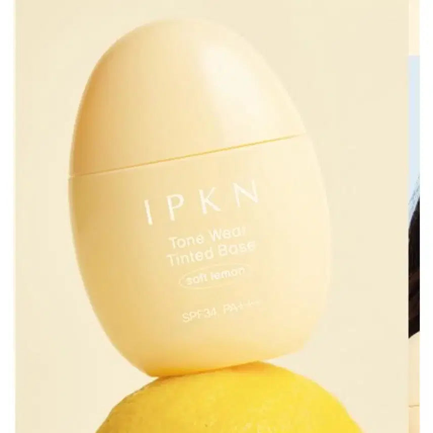 [BUNJANG] IPKN Tone Wear Tinted Base Soft Lemon / 입큰 톤 웨어 틴티드 베이스 소프트 레몬