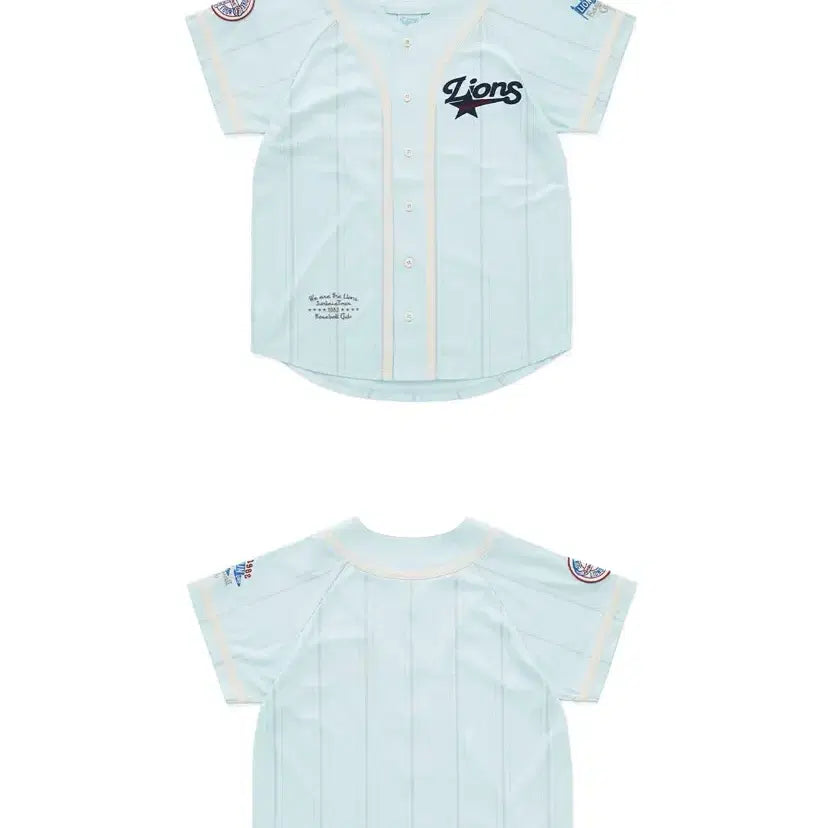 [BUNJANG] Samsung Lions Sunlove Tour Light Blue Jersey S / 삼성 라이온즈 썬러브투어 유니폼 라이트블루 s