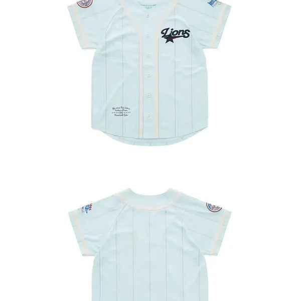 [BUNJANG] Samsung Lions Sunlove Tour Light Blue Jersey S / 삼성 라이온즈 썬러브투어 유니폼 라이트블루 s