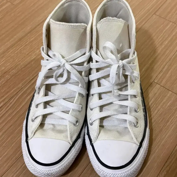 [BUNJANG] Converse Chuck Taylor High Ivory Size 245 / 컨버스 척테일러 하이 아이보리 245 사이즈