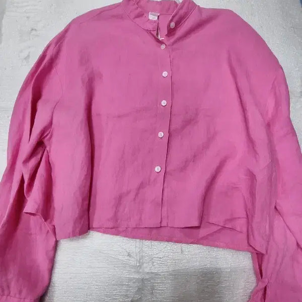 [BUNJANG] Barbara Short Linen Shirt / 바바라 숏 린넨 남방