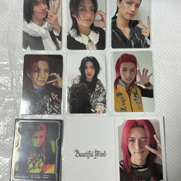 [BUNJANG] XDINARY HEROES Jun Han Hyunjun Photocard Bundle Set / 일괄 엑디즈 준한 형준 포카 트레카 사진