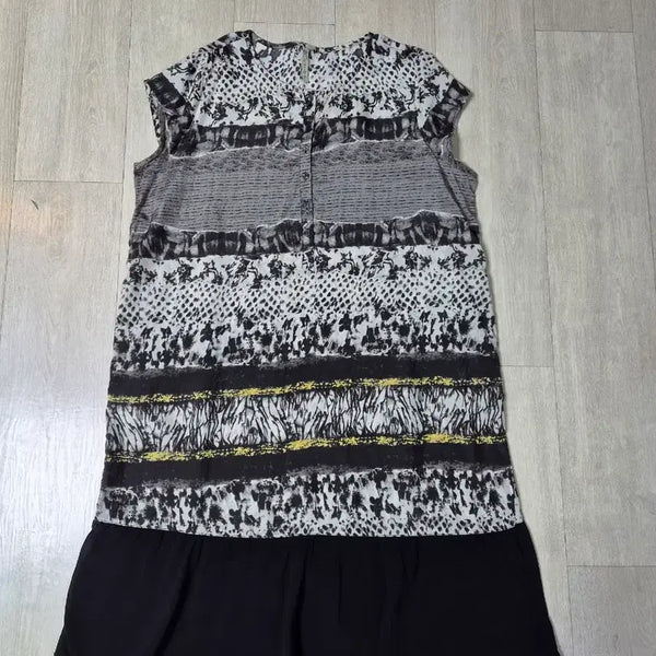 [BUNJANG] Korean Dague Long Dress (XL) / (새옷수준)국산인견 롱원피스(XL)88