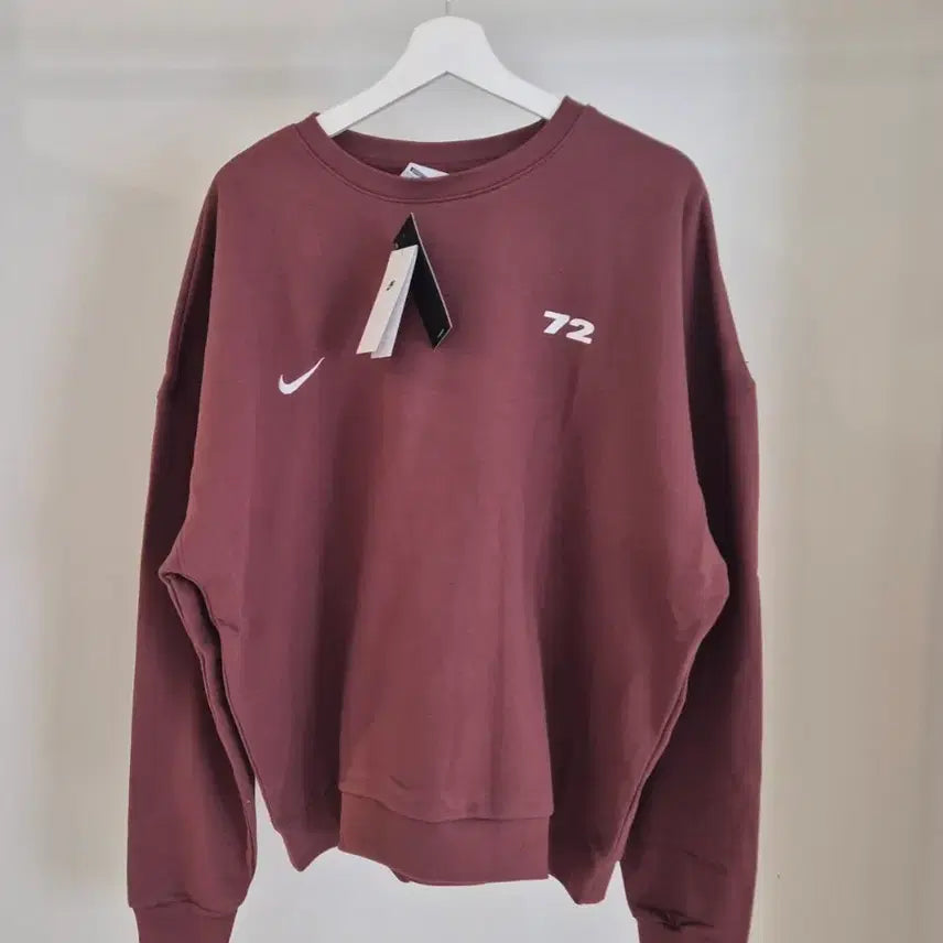 [BUNJANG] Nike Club Oversized Crewneck Sweatshirt (Unisex) / 나이키 클럽 오버사이즈 크루넥 스웨트 셔츠 맨투맨 새상품 (남녀공용)
