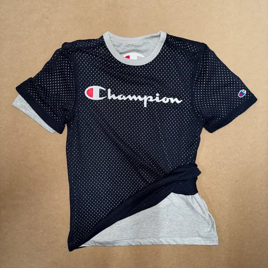 [BUNJANG] Champion Reversible Mesh Short Sleeve T-Shirt (S) / 챔피온 리버시블 메쉬 반팔 (S)