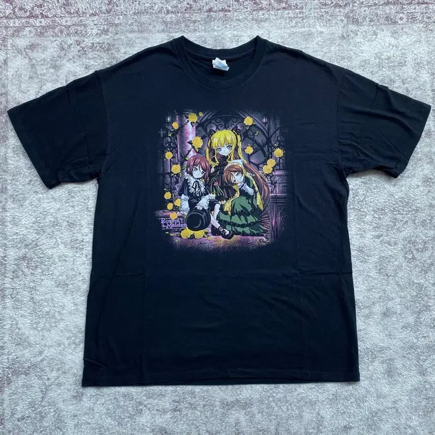 [BUNJANG] Rozen Maiden Bootleg Animation T-Shirt / 로젠메이든 부틀렉 애니메이션 티셔츠 애니티