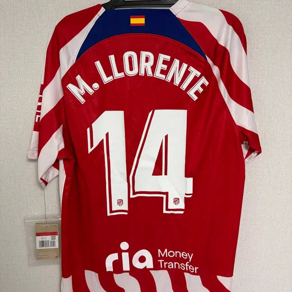 [BUNJANG] Atletico Madrid 22/23 Home Marcos Llorente #14 Jersey / 아틀레티코 마드리드 22/23 홈 요렌테 유니폼