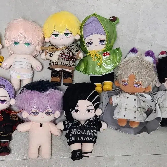 [BUNJANG] Tokyo Revengers 20cm Plush Doll Bundle Set / 도쿄 리벤져스 20센티 솜인형 일괄판매
