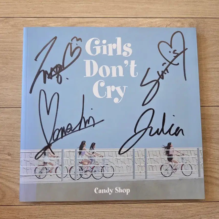 [BUNJANG] Candy Shop Autographed Unreleased Album Photocard / 캔디샵 candy shop 친필싸인 사인 비매 앨범 kpop 포카