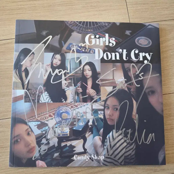 [BUNJANG] Candy Shop Signed Promotional Album Photocard / 캔디샵 candy shop 친필싸인 사인 비매 앨범 kpop 포카