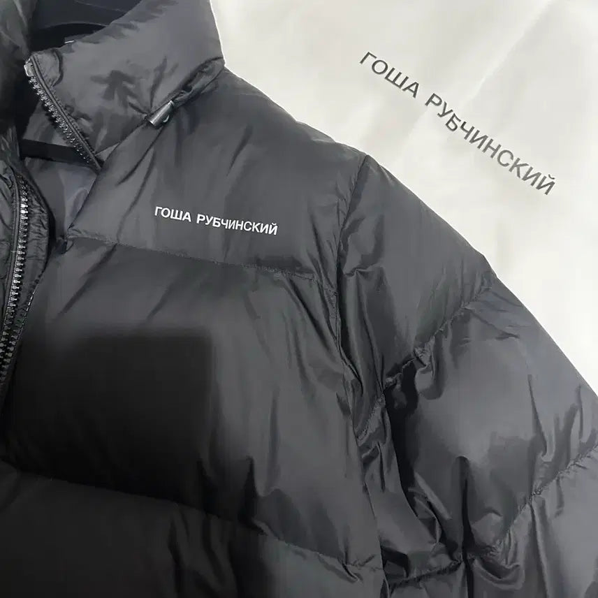[BUNJANG] Gosha Rubchinskiy Cropped Padded Jacket Black M / 고샤 크롭 패딩 블랙 m사이즈