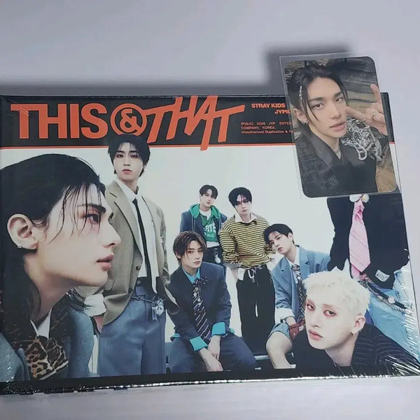 [BUNJANG] Stray Kids This & That Standard Edition Yes24 POB Hyunjin Photocard / 스키즈 this & that 일반반 블랙 예사 미공포 현진