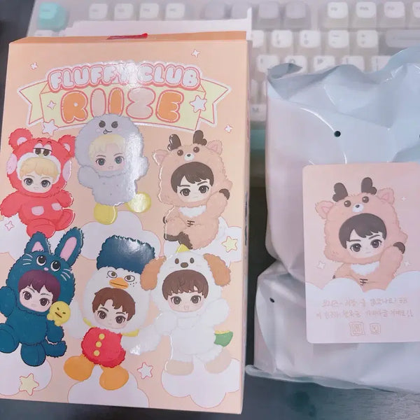 [BUNJANG] RIIZE POP MART Fluffy Doll Keychain Woongie Eunseok / (현물) 라이즈 팝마트 플러피 인형 키링 우락밤 성찬 (원가 이하)