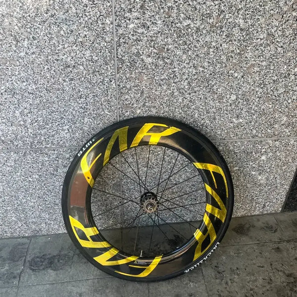 [BUNJANG] Novatec Carbon 88 Rim Gold Decal Rear Wheel / 노바텍 카본 88림 금장데칼 리어 판매합니다