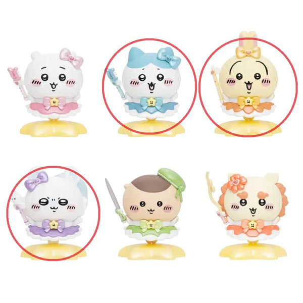 [BUNJANG] Magical Chiikawa Figure Set (3 Types) / 매지컬 치이카와 피규어 3종 일괄판매