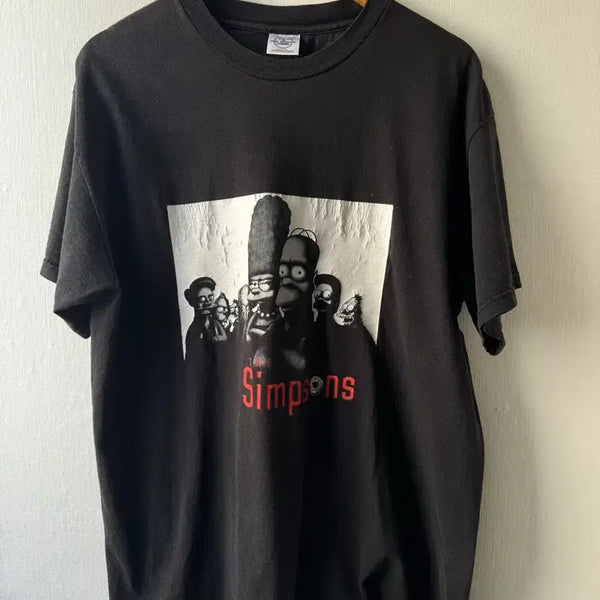 [BUNJANG] 00s The Simpsons Sopranos T-Shirt / [made in usa] 00s 심슨 소프라노스 티셔츠