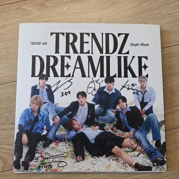 [BUNJANG] Trendz Signed Non-Sale Album / Trendz 트렌드지 친필싸인 비매 앨범 kpop 아이돌 보이그룹