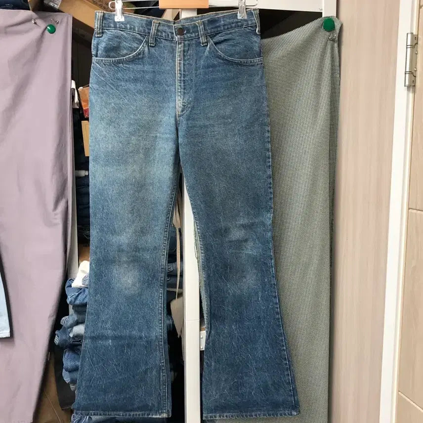 [BUNJANG] Levi's 646-0217 Orange Tab Flare Jeans (1977) / 70s 리바이스646-0217 Talon USA 허리32 둘레80