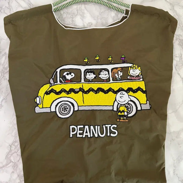 [BUNJANG] Ball & Chain Snoopy Bus Eco Bag / 볼앤체인 스누피 버스 에코백