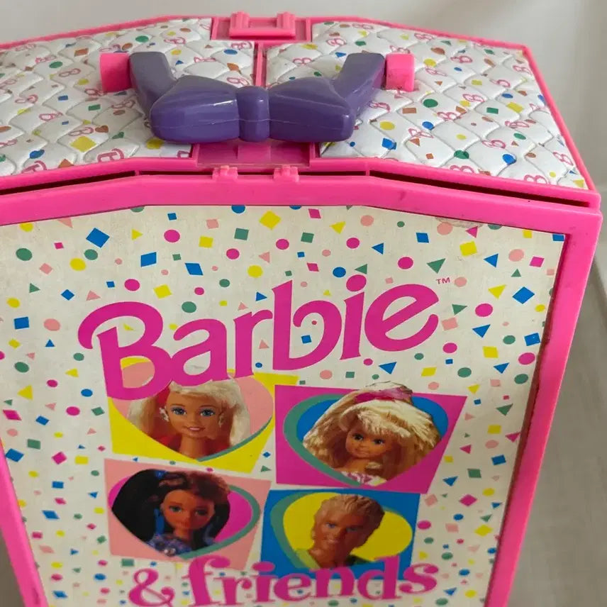 [BUNJANG] Vintage Barbie Doll Carrier Bag / 빈티지바비 돌 케리어 가방