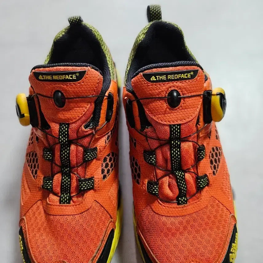 [BUNJANG] The Red Face Hiking Boots Orange Size 240 / 더레드페이스 등산화 오렌지색 240