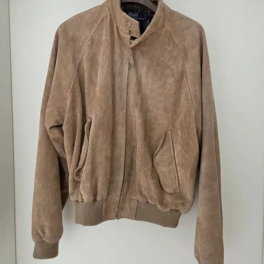 [BUNJANG] Polo Ralph Lauren Suede Harrington Jacket / 폴로 스웨이드 바라쿠타 헤링턴 자켓